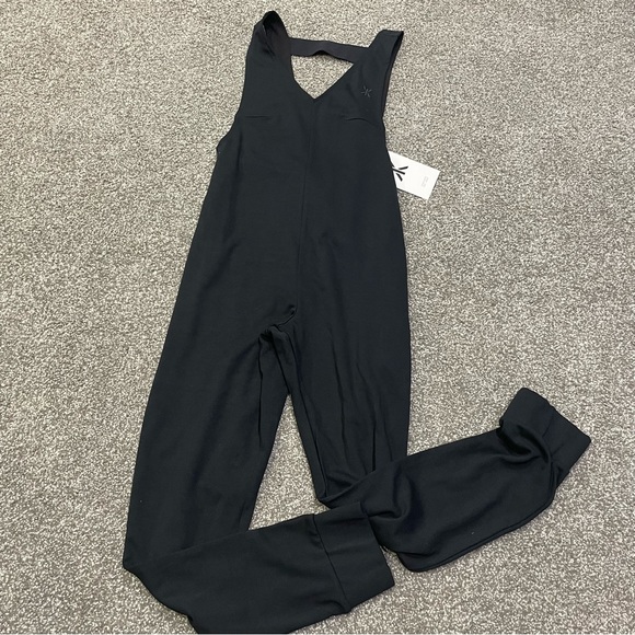 ONEPIECE Pants - ONEPIECE Black Bay Jumpsuit Size Small